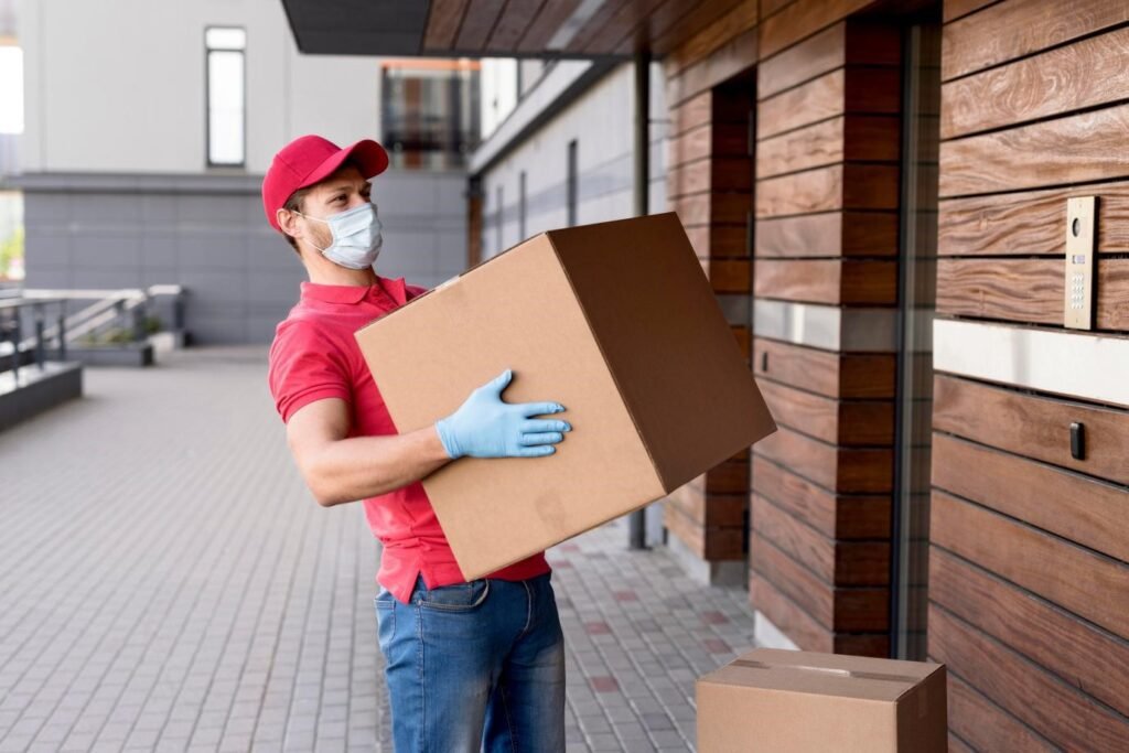Same-day delivery service for large item deliveries
